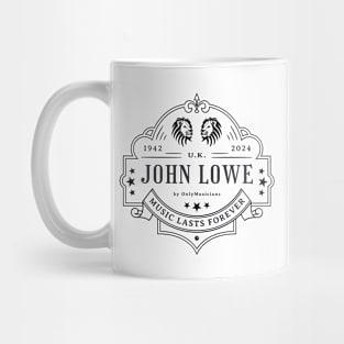 John Lowe England 1942 2024 Music D79 Mug